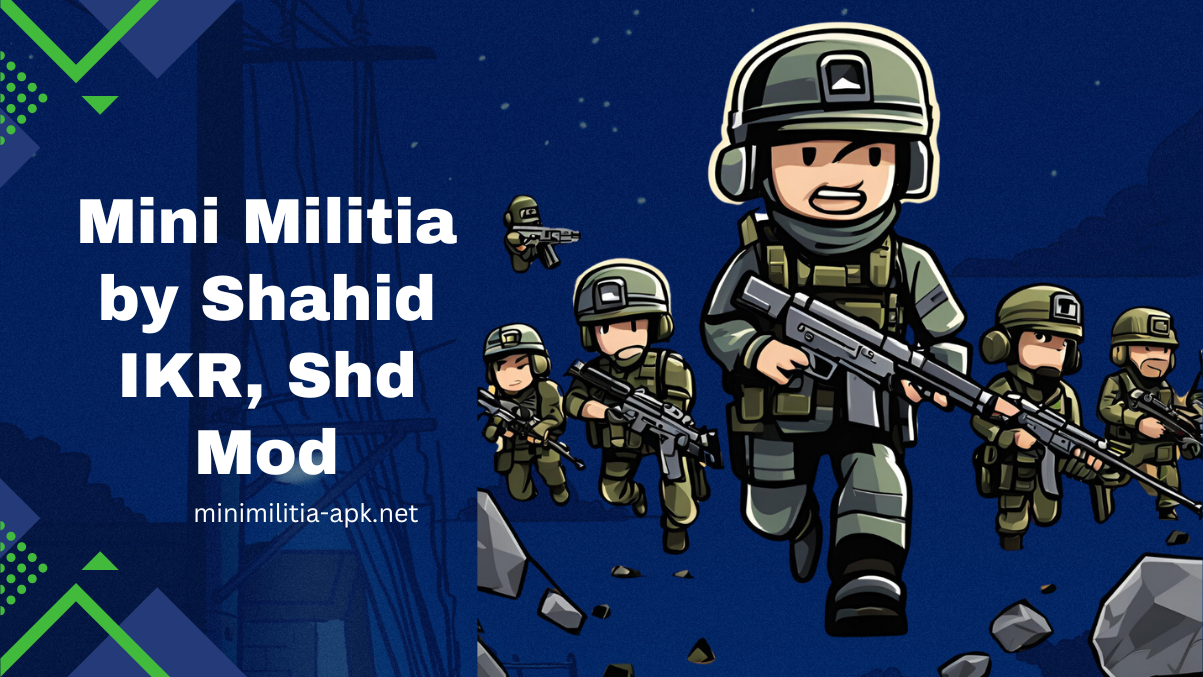 Mini Militia by Shahid IKR Shd Mod Pink Colour Download 2025